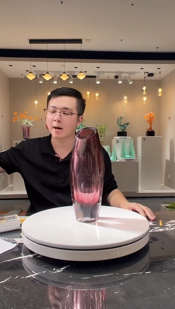 摆件巴比特美学 紫色小花插