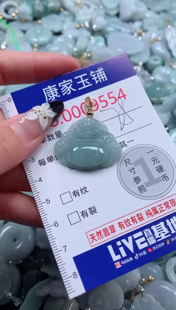 颈饰未镶嵌翡翠9554