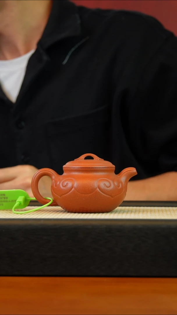 茶壶紫砂一*哥宜兴原矿无添加手工壶