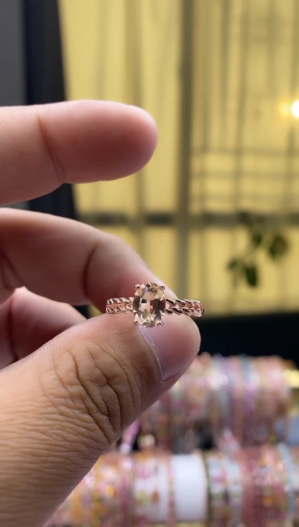 【闪购商品】碧玺戒指银S925镶嵌554354354354