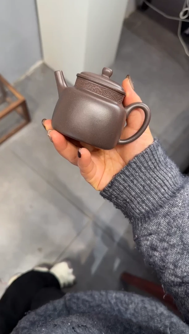 【闪购商品】紫砂茶壶四方言心