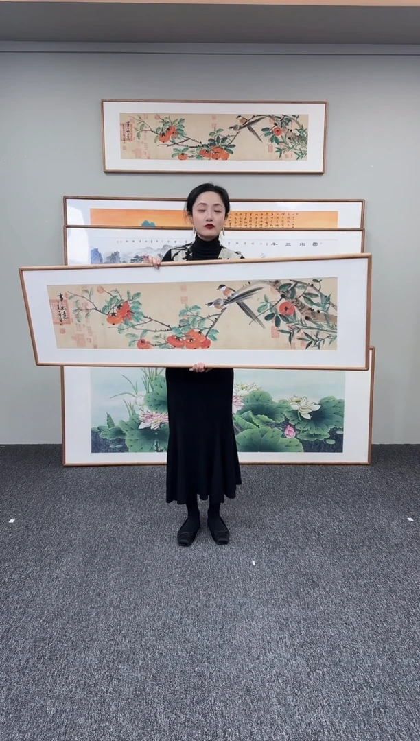 国画事事如意155*45