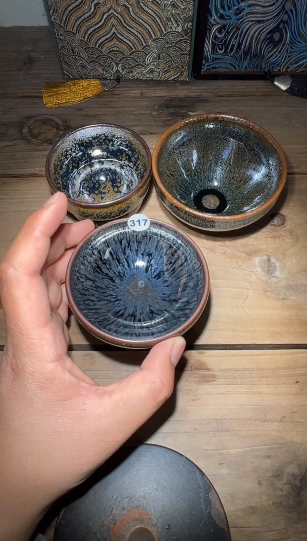 茶盏红**抖老表精选柴烧317