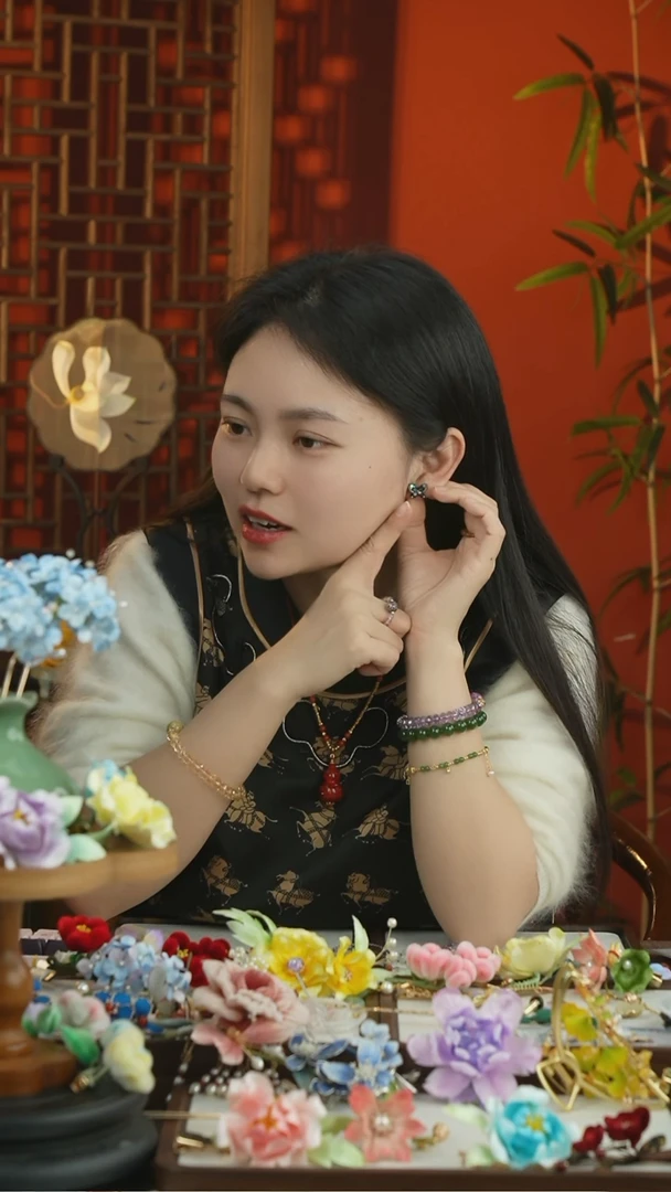 刺绣闪购纯手工非遗国风饰品