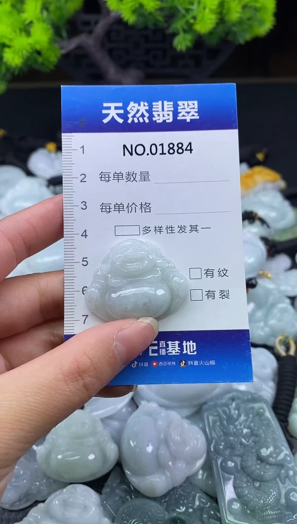 颈饰未镶嵌翡翠天然缅甸翡翠1884