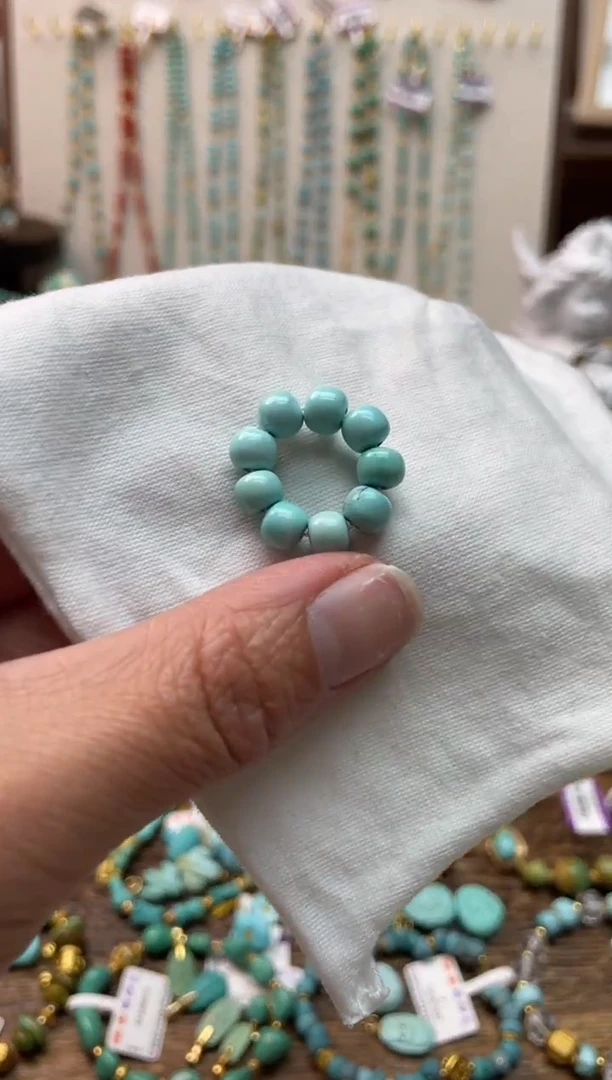 【闪购商品】绿松石手链未镶嵌编号38