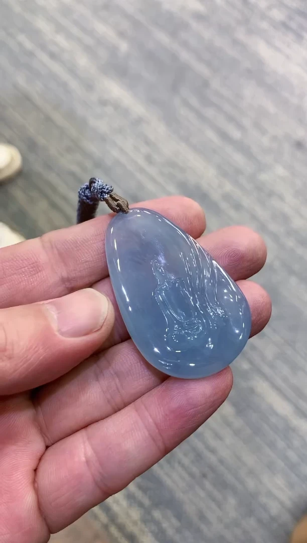 颈饰未镶嵌翡翠天然A货翡翠