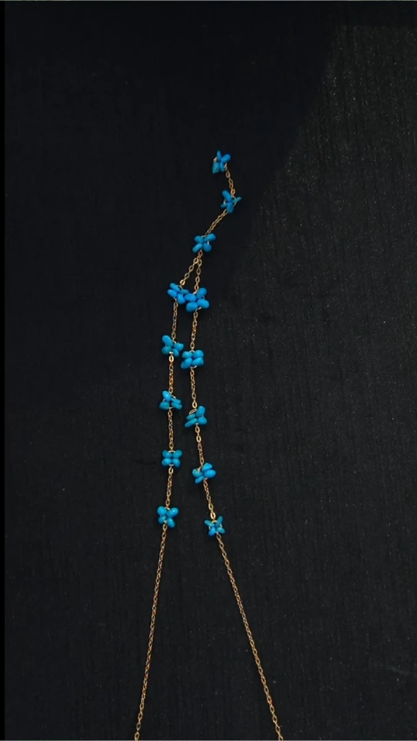 未镶嵌绿松石项链发货一件