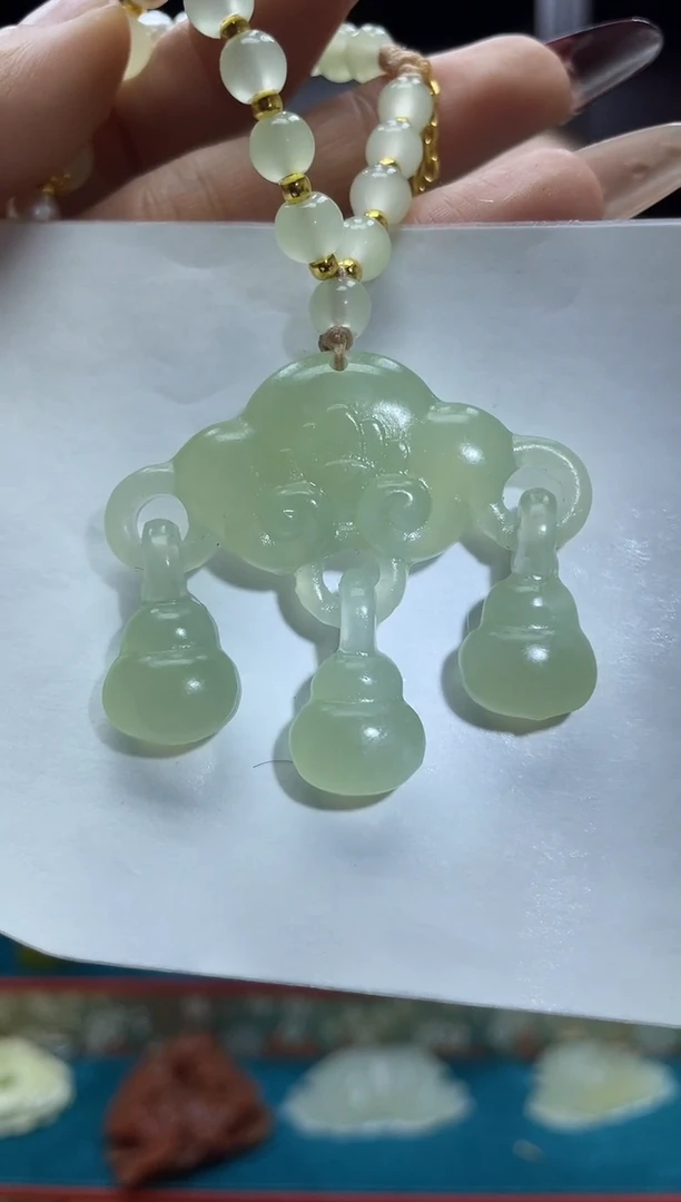 未镶嵌岫玉吊坠·多样性发货*拍一发一