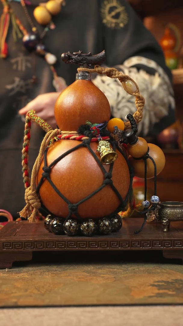 154大漆一物一拍记葫堂出品【不带手串】