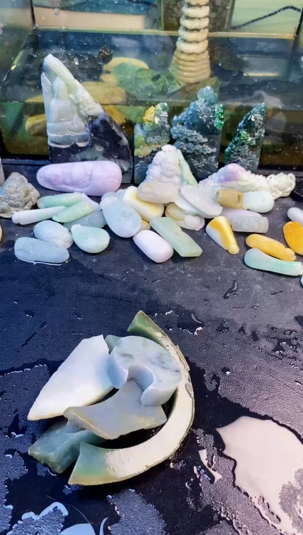 未镶嵌挂件翡翠天然翡翠030