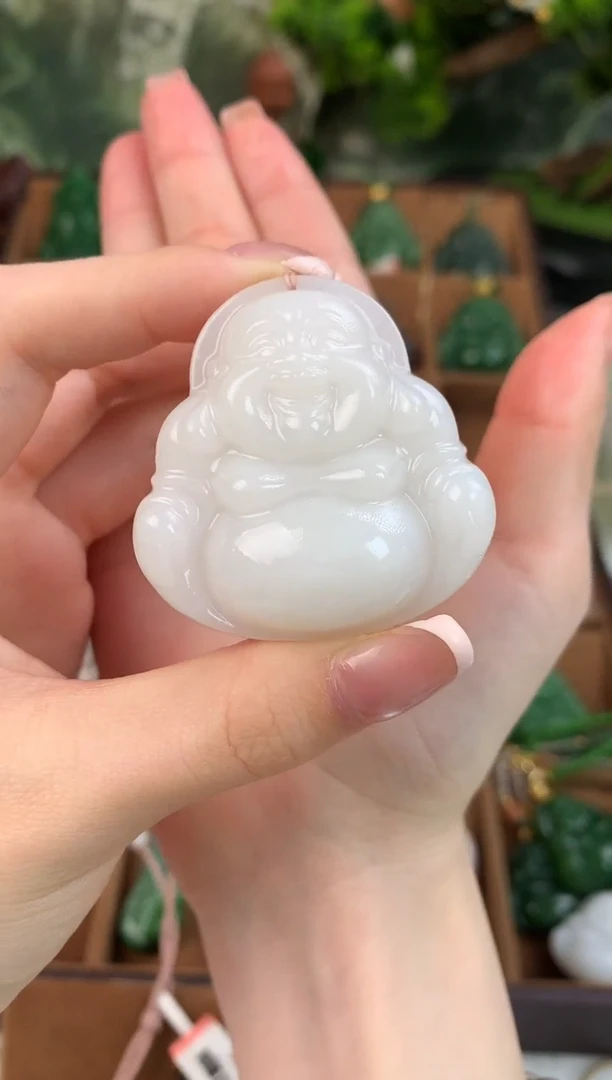 颈饰未镶嵌和田玉吊坠45mm