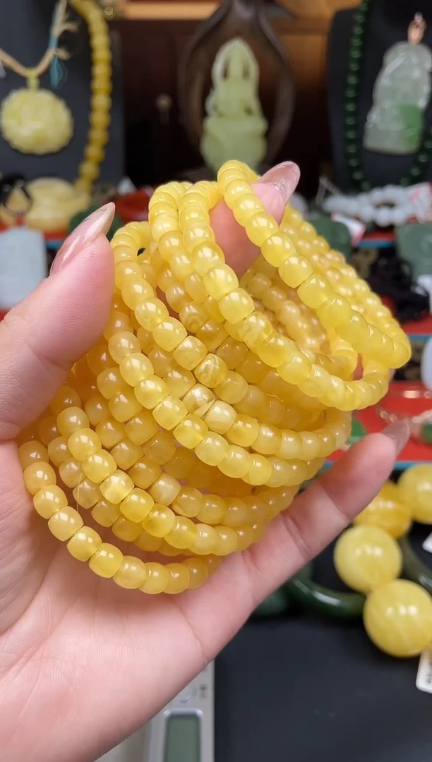 未镶嵌蜜蜡手串手串XH11多样性发其一