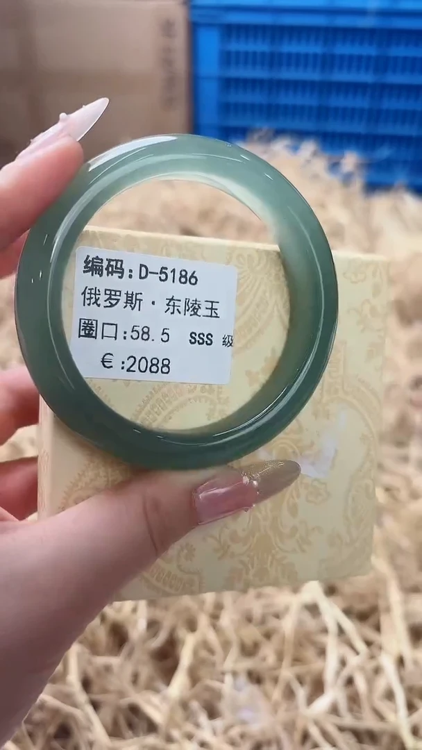 未镶嵌手镯石英质玉D-5186