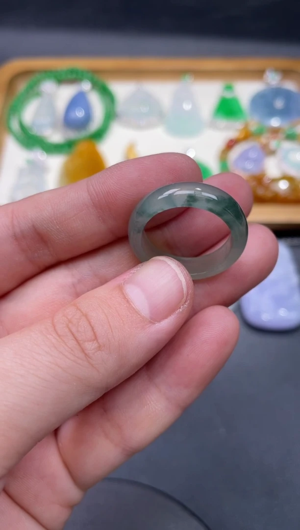 【闪购商品】翡翠戒指未镶嵌34.........