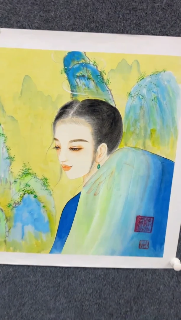 【闪购商品】国画2.22-冯高翔-68斗方-015