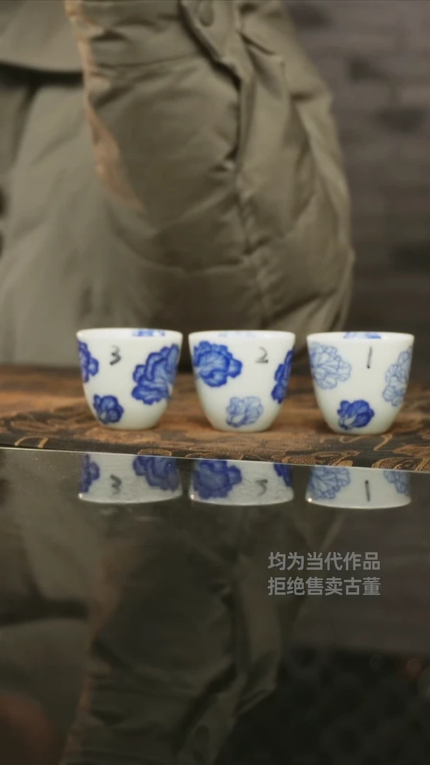 杯子瓷景德镇高端陶瓷茶器
