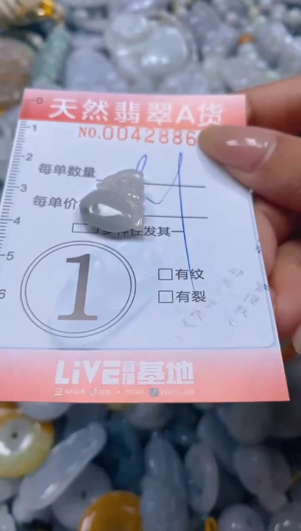 翡翠未镶嵌颈饰闪购0042886