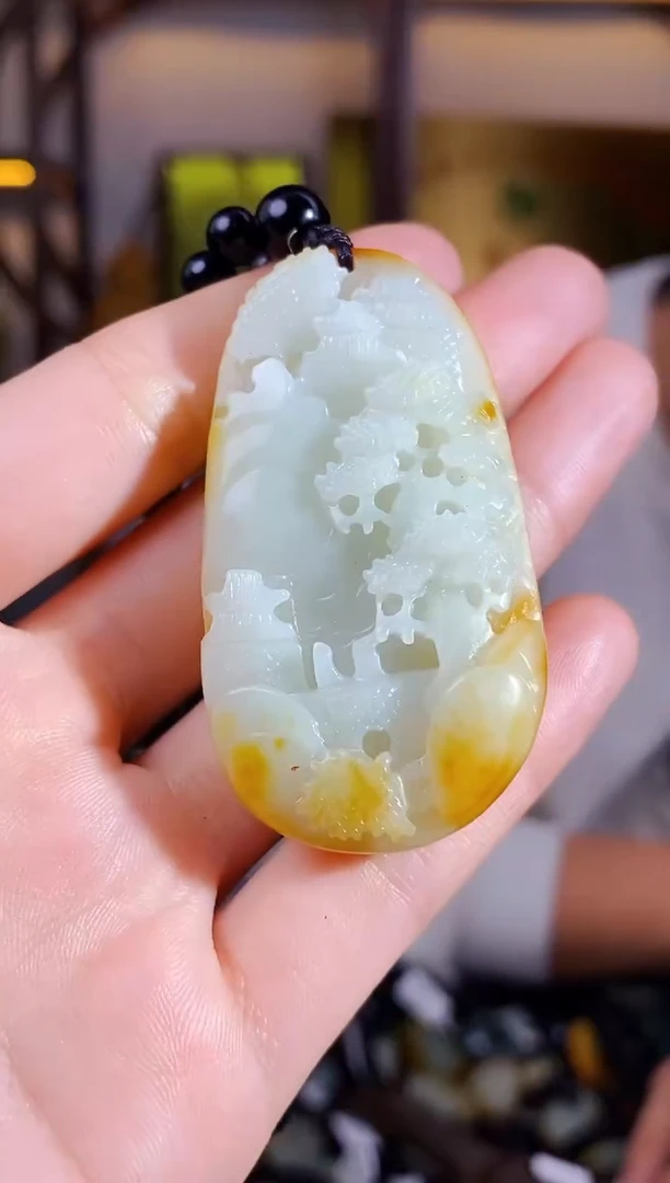 【闪购商品】和田玉颈饰未镶嵌1