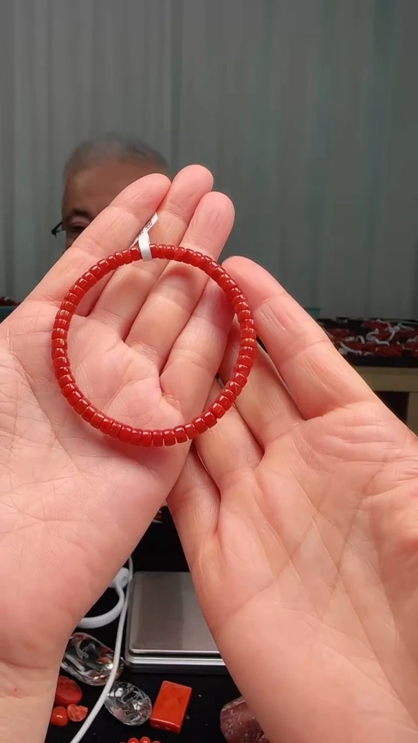 未镶嵌多样性发一件南红玛瑙5MM精工原矿九口直切手串
