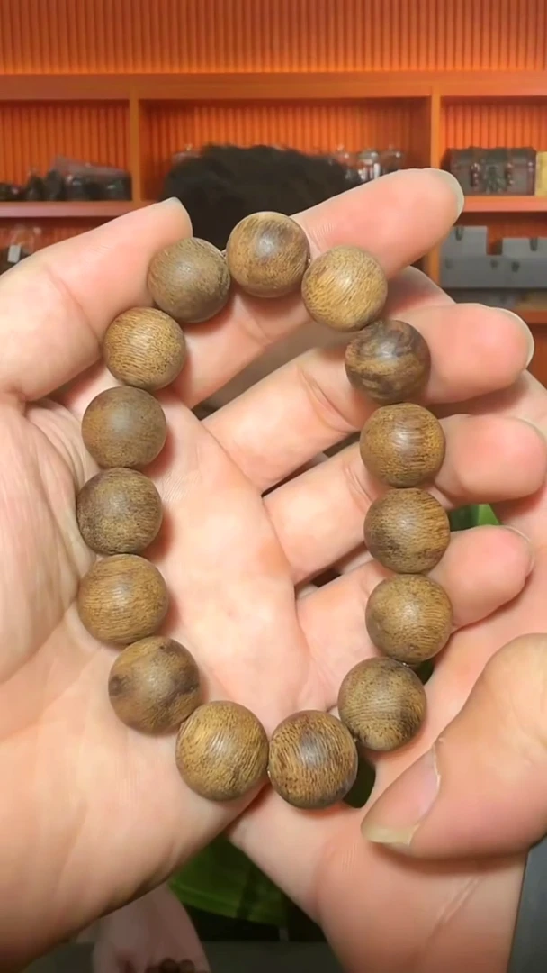 沉香手串118号沉水单圈30g1.6多样性发一