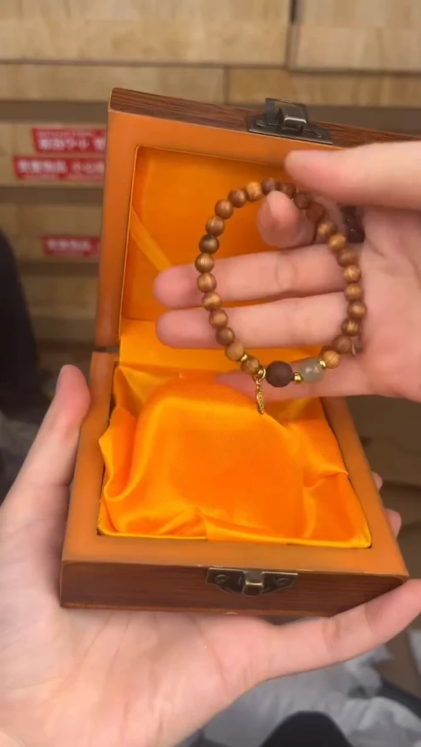 品茗文玩阁崖柏单圈链接@@SP055