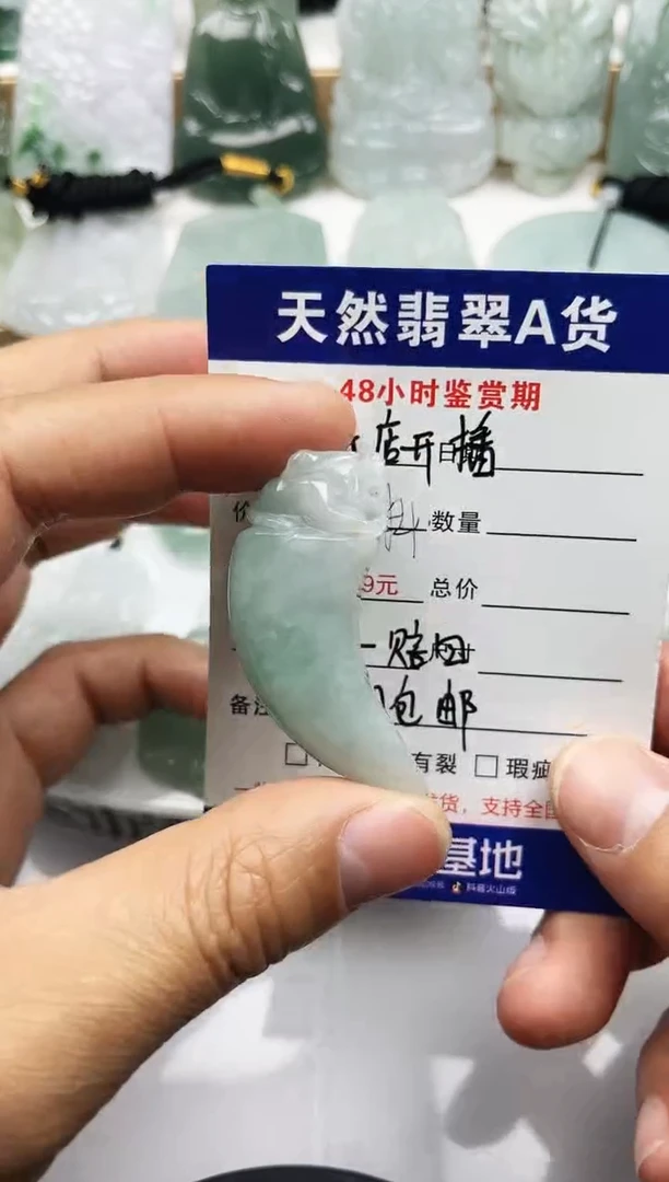 颈饰未镶嵌翡翠