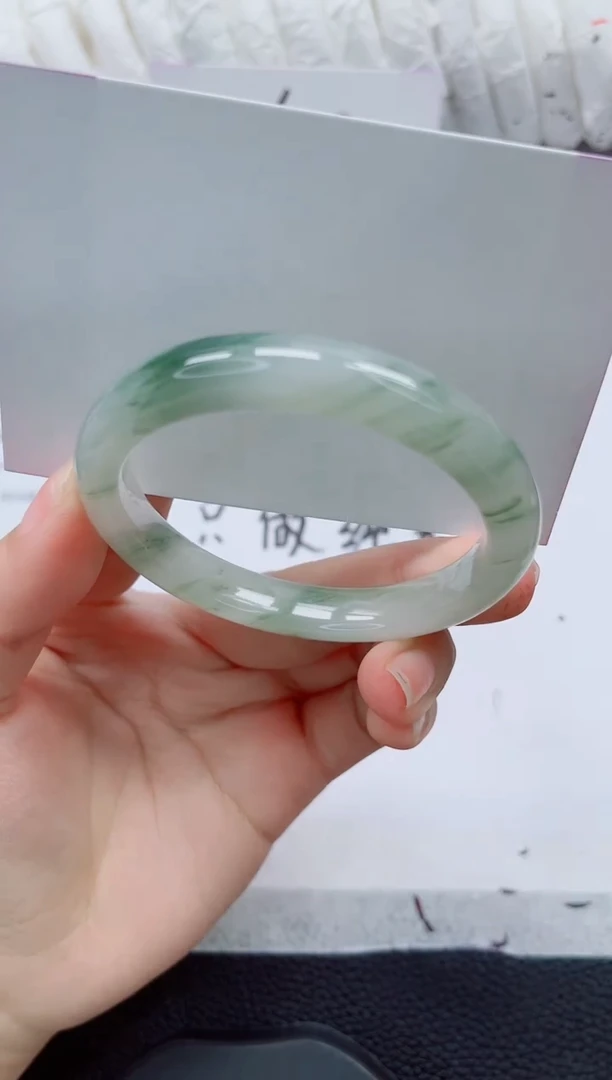 未镶嵌手镯石英质玉238-52/53