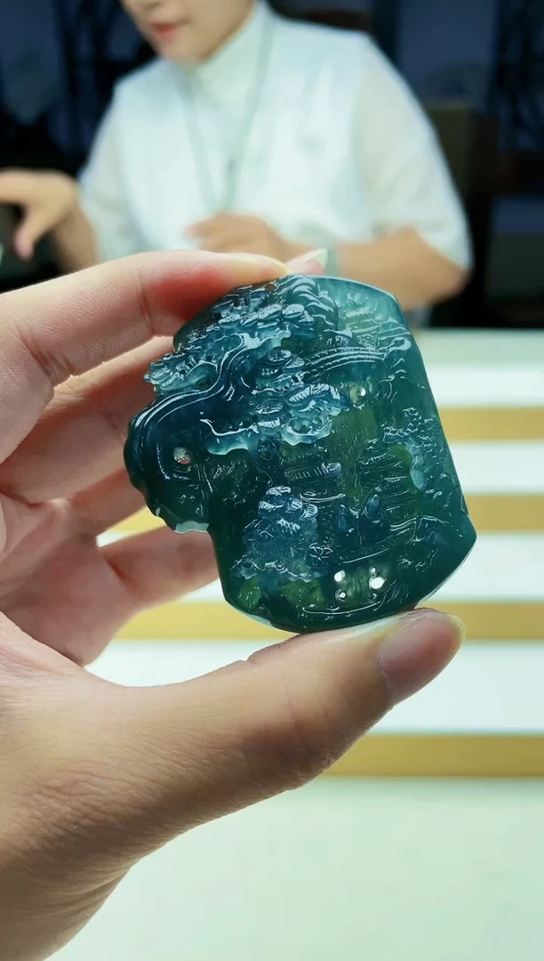 未镶嵌定制翡翠毛货09150229