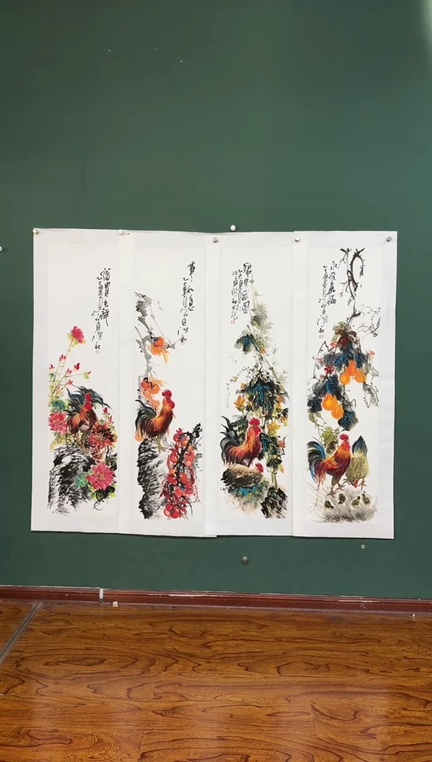 国画周建真老师绘画作品26-82