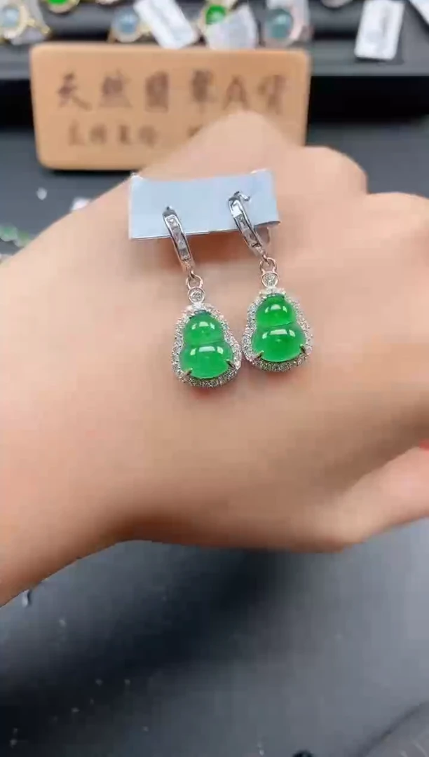 银S925镶嵌戒指翡翠1111