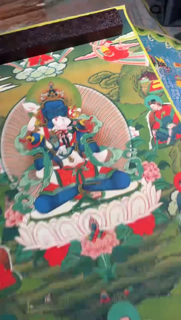 卷轴画卷轴画旭旭的唐卡