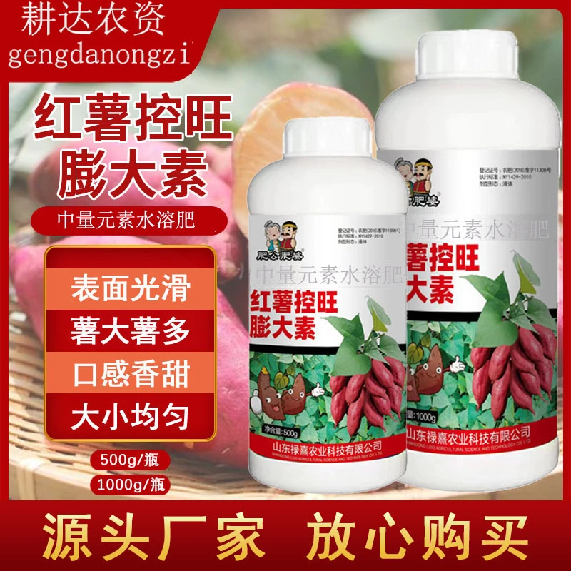 红薯专用控旺膨大素增产控上促下防裂果防畸形高产农肥