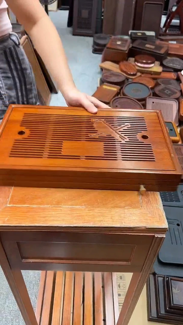 中秋福利花梨木一整块长40cm*宽24cm茶盘