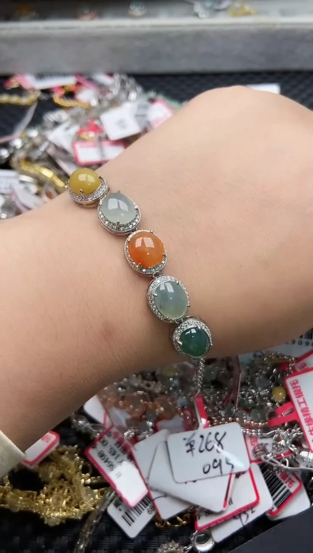 【闪购商品】翡翠戒指银S925镶嵌4444444-2