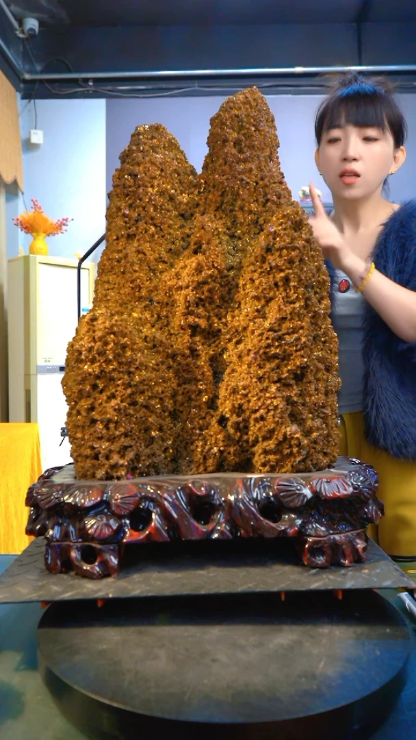 石材精品矿物晶体摆件