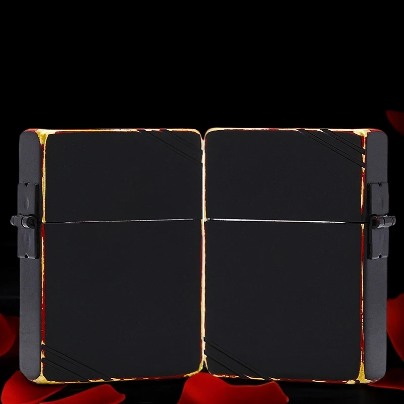 ZIPPO/之宝【1935切角红与黑】正品煤油打火机KF-DF