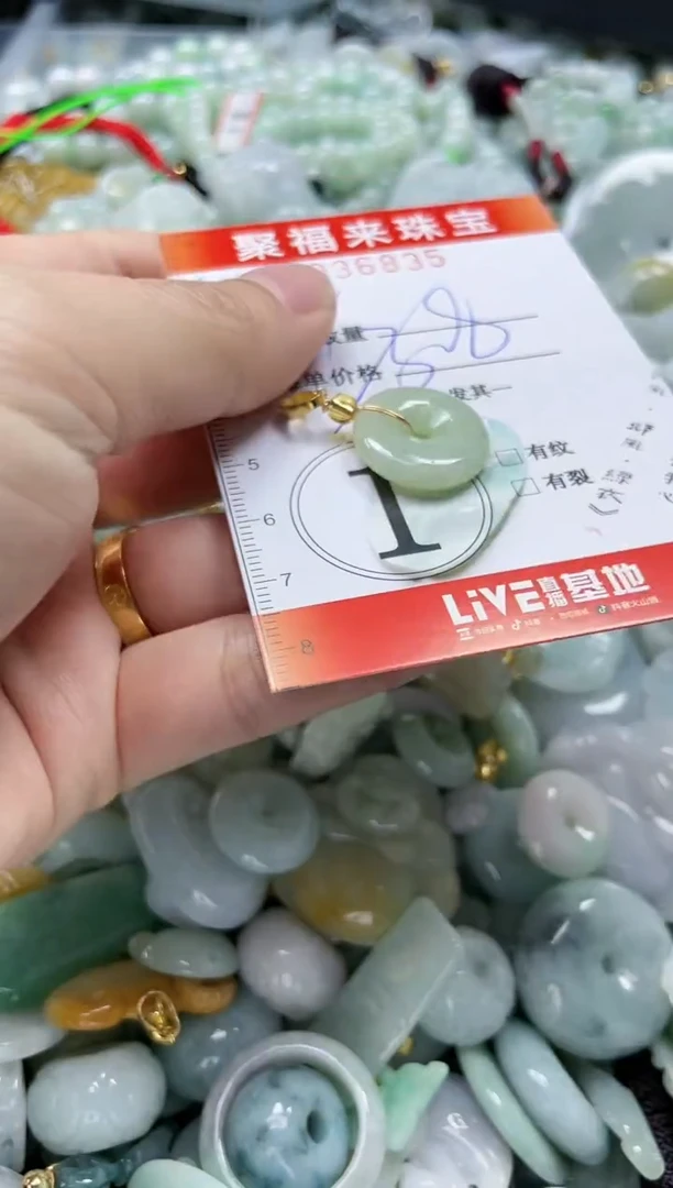 【闪购商品】翡翠颈饰未镶嵌闪购0036835多样性发其一