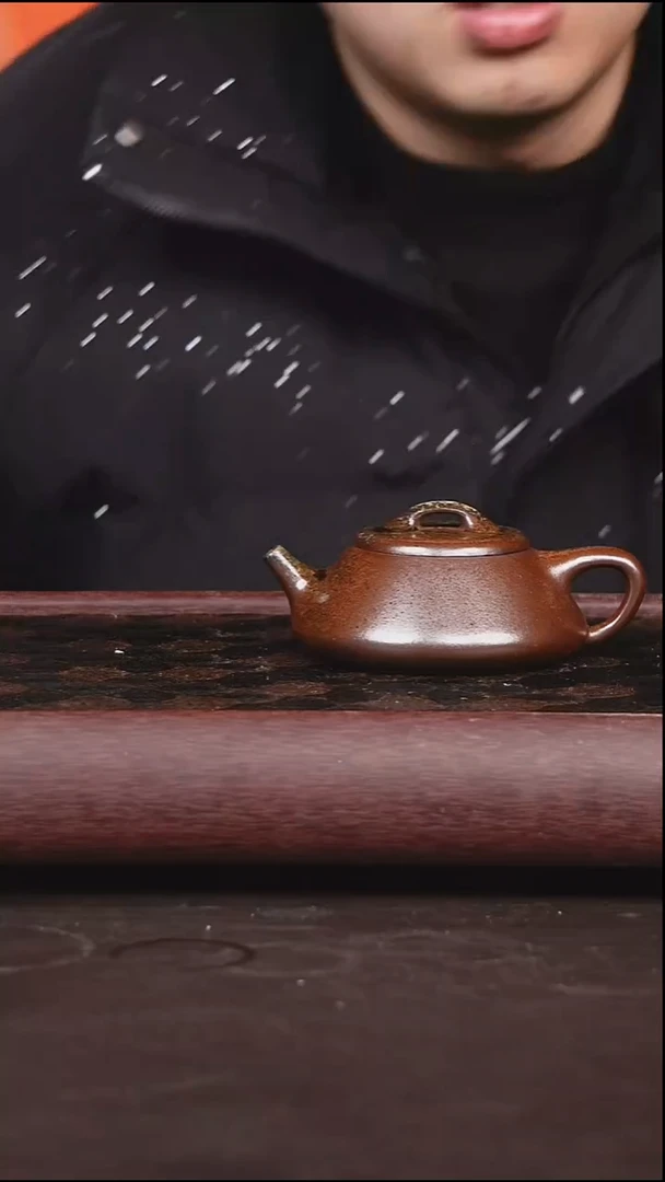 茶壶紫砂柴烧 壶