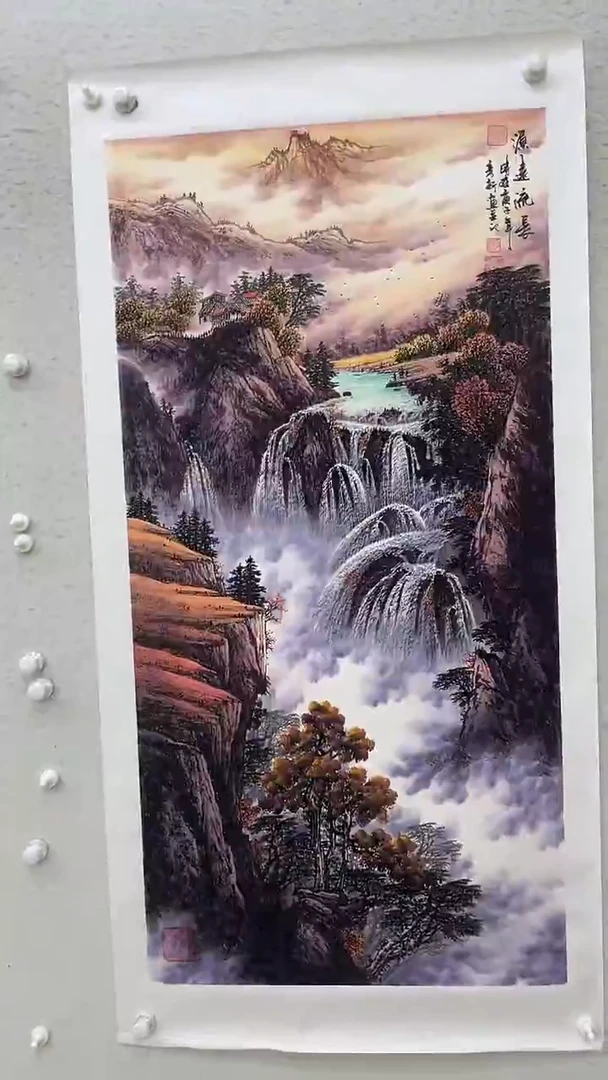 油画国画 宣纸 约70-140厘米-3