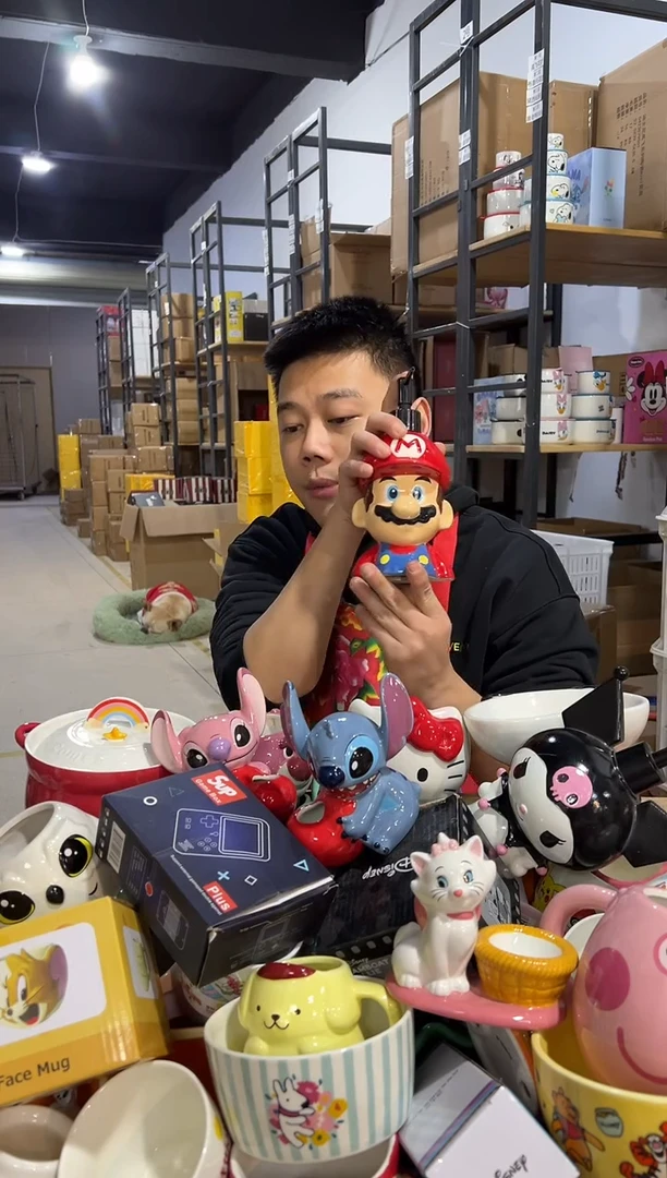 【闪购商品】杯b款马里奥按压瓶