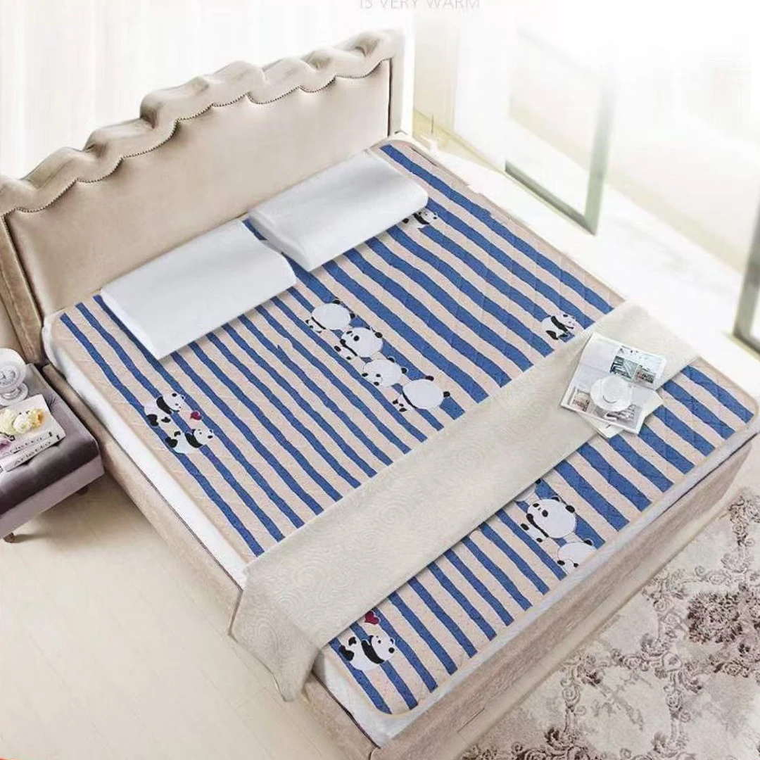 拉萨发货西藏包邮8档调节电热毯水暖毯机洗双层保暖床垫定时保温