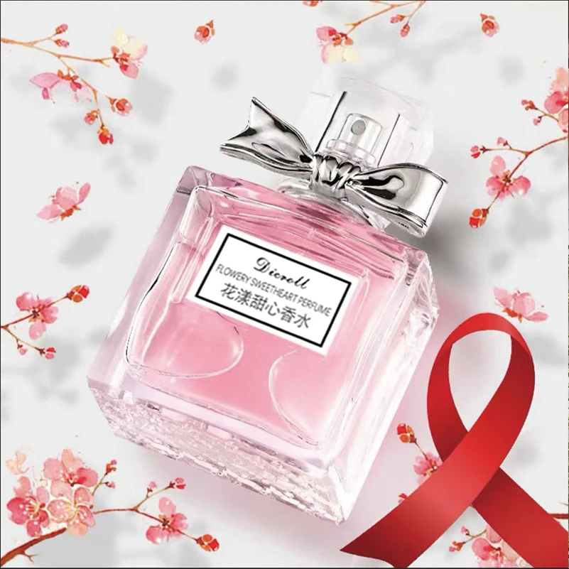 正品【花漾甜心】持久留香花果香清新淡雅经典50ML