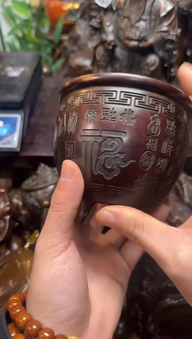 买铜就来旺铜杂货铺！（百福缸）