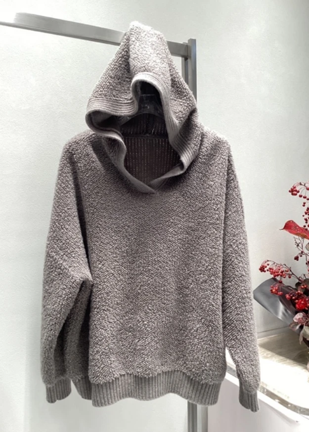 休闲连帽毛衣G10MY11X63086