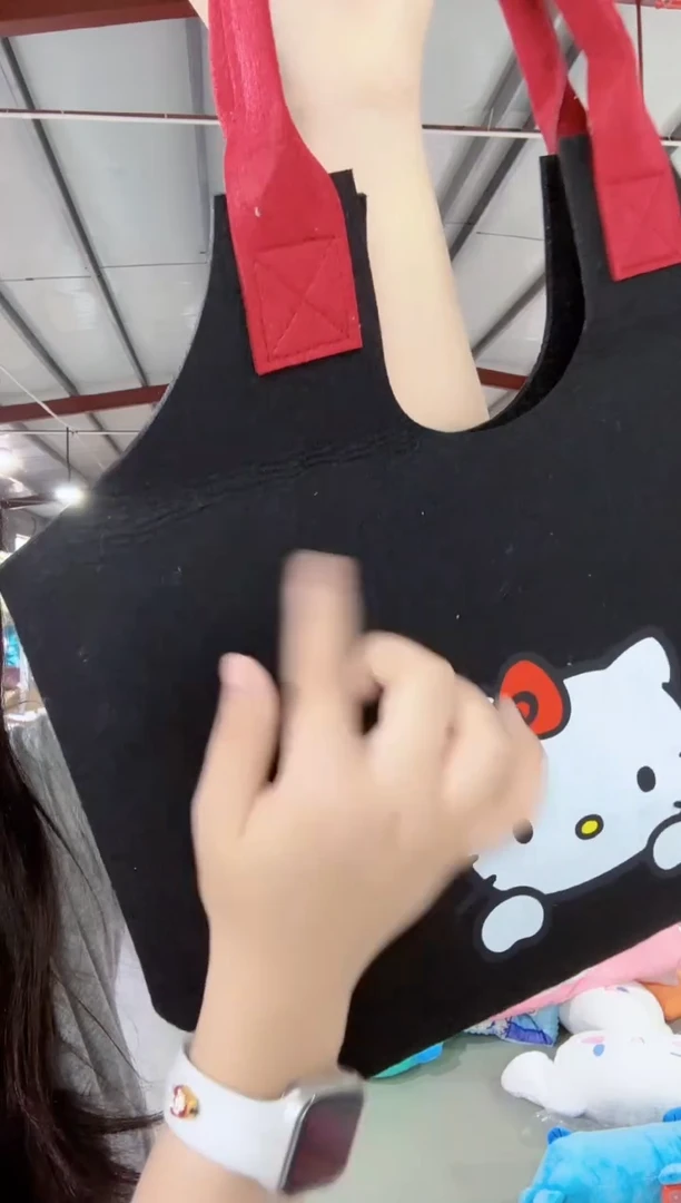 Kitty收纳包毛毡