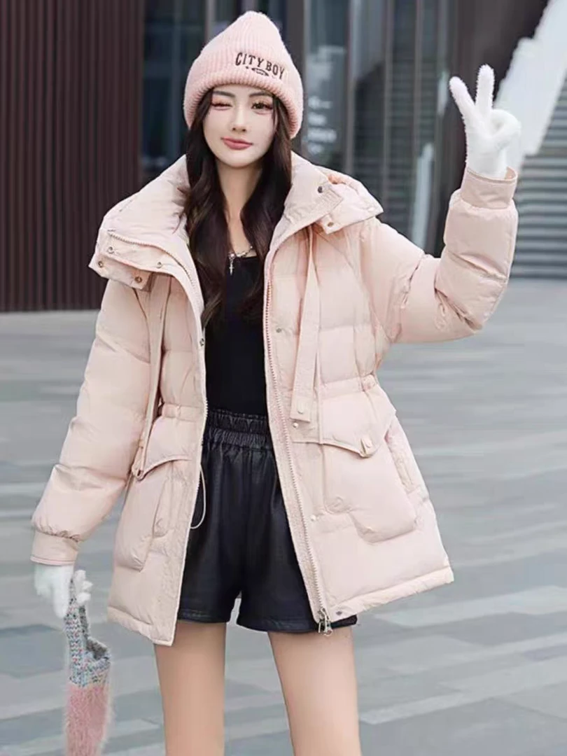 A06 休闲风连帽宽松韩版百搭保暖