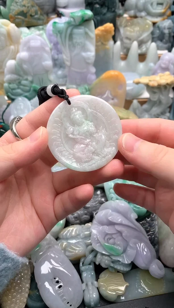 吊坠(不含链)未镶嵌翡翠1