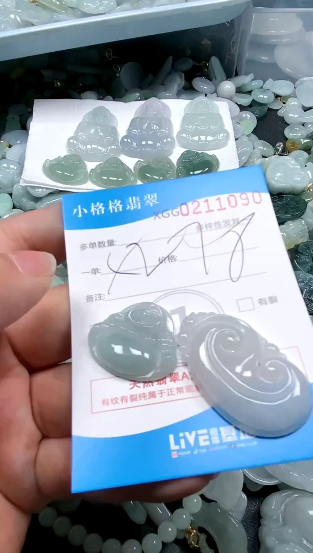 【闪购商品】翡翠颈饰未镶嵌闪购商品0211090