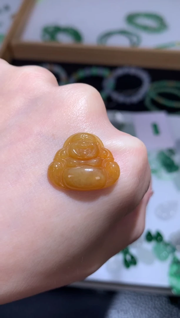 未镶嵌定制翡翠佛公